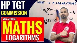 Non-Medical: Math Logarithms | HP TGT Commission Math Coaching with Competition Guru #hptgt2025