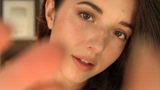 ASMR Up-Close Face Examining + "Perfect"