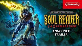 Legacy of Kain Soul Reaver 1-2 Remastered – Announce Trailer – Nintendo Switch