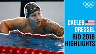 ALL Caeleb Dressel races at Rio 2016!