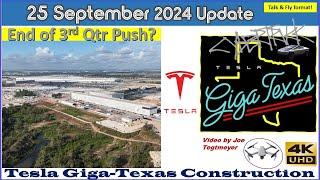 Boring Co Revised Panels, Switchyard Upgrade, Tunnel Rd Prep! 25 Sep 2024 Giga Texas Update(07:55AM)