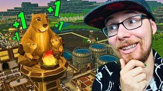 Ich Flute Eine Stadt Mit GLÜCKLICHKEIT (damit schneller gearbeitet wird) | Timberborn