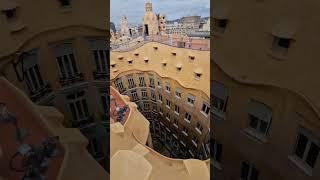 Casa Mila/Barcelona 2024 #casamila #travelspain #barcelona barc