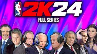 US Presidents Play NBA 2K24 (FULL SERIES)