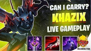 Can I Carry With Khazix? - Wild Rift HellsDevil Plus Gameplay