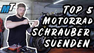 Schrauber SÜNDEN besser machen | Pfusch am Motorrad | Werkstatt Kurs mit  MototechDE