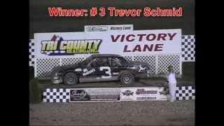 Oshkosh Speedzone Raceway - August 31, 2012 - Street Stock feature