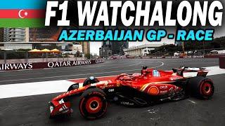  F1 Watchalong - AZERBAIJAN GP - RACE - with Commentary & Timings