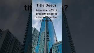 Understanding Your Title Deed: The Key to Secure Property Ownership!