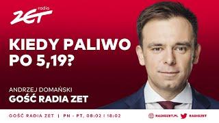 Andrzej Domański: Minister finansów zapowiada zmiany w rozliczaniu VAT-u. Paliwo po 5,19? Możliwe