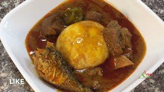 Authentic Ghana Palm Nut Soup For Palm Sunday Easy And Delicious 