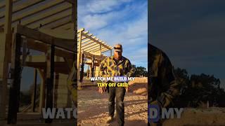 High Desert Cabin Build #cabin #cabinbuild #highdesert #tinyhouse #offgridliving