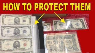 5 Tips on how to protect your rare paper money & valuable currency!