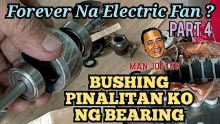 CHANGE ELECTRIC FAN BUSHING TO BALL BEARING @ MAN JOE DIY