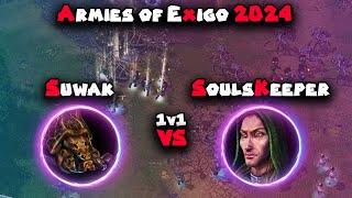 Armies of Exigo Online | PvP - Suwak vs SoulsKeeper [ 2004 RTS Game ] 1v1