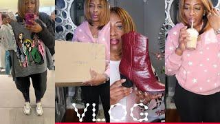 VLOG: SPEND A FEW DAYS WITH ME | GRWM | BOOT HAUL • SEPHORA • TJ MAXX | TRYIN’ MCDONALD’S NEW FRAPE