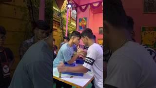 SUB JUNIOR arm wrestling  #armwrestling #hook #fitness #workout #viral