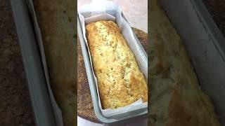 Must try! One bowl Easy Banana Bread 混ぜるだけバナナブレッド　レシピ #shorts