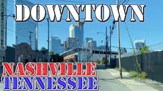 Nashville - Tennessee - 4K Downtown Drive