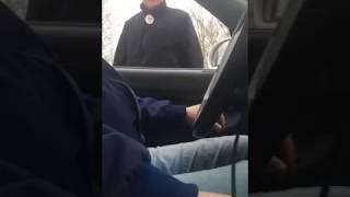 Остановка за правую неработающую фару