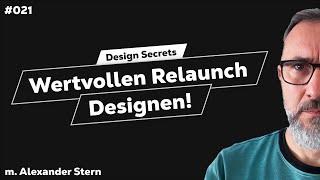 Der Wert von Design beim Website Relaunch | m. Alexander Stern #021