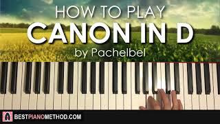 HOW TO PLAY - "CANON IN D" by Pachelbel (Piano Tutorial Lesson)