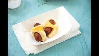 Puff Pastry Sausage Bites - Salty Puff Pastry Appetizer