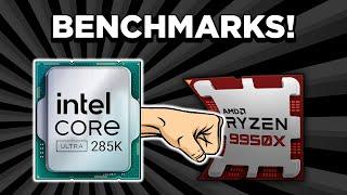 Core Ultra 285K BEATS Ryzen 9950X!