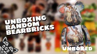 We Unbox 4 different 400% Bearbricks!!! - UNBOXED EP169