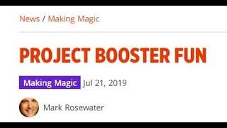 PROJECT BOOSTER FUN IS DESTROYING MAGIC