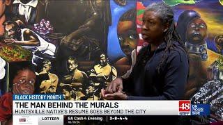 Man behind the murals: Huntsville artist shares journey into 25-year-long career