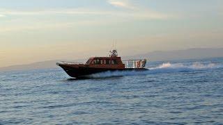 Corryvreckan, Redbay boats Stormforce rib 11m. Feb 2007.West Scotland.