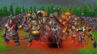 Tavern Heroes vs 500 Bandits | Warcraft 3 Reforged Beta