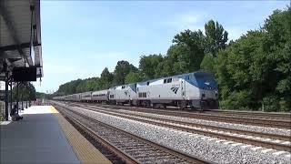 Railfanning with CSX453 on the RF&P! Ft. Amtrak 189