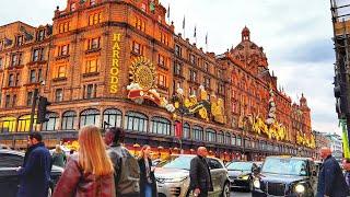  Belgravia London Walk at Christmas 2024  How Expensive London Knightsbridge Celebrates Christmas