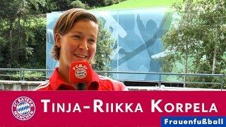 Neuzugang Tinja-Riikka Korpela im Portrait