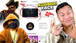 Reaction on ajjubhai Face Reveal @TotalGaming093 - Prank toh Nahi Hey ?? 