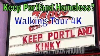 Portland Oregon Visit To The Pearl District. Is This Homeless Headquarters of Portland #walkingtour