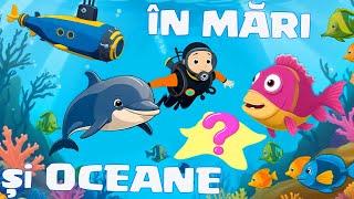 Submarinul si Vietuitoarele Lumii Subacvatice - In Mari si Oceane - Desene animate educative