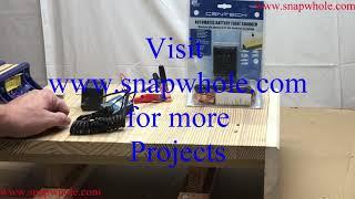 Harbor Freight Battery Float Charger Review