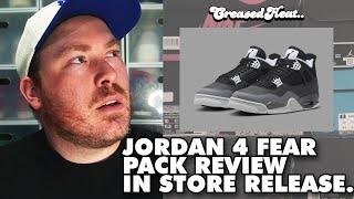 They have RETURNED!! | Jordan 4 'Fear pack' in hand review