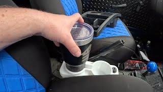 Samurai Center Console With Cupholders