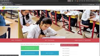 Responsive Website For Schools & Colleges with Admin Panel | School CMS | School Management