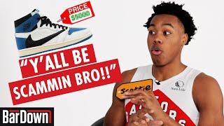 THE RAPTORS GUESS PRICES OF HYPE BEAST ITEMS & BASKETBALL MERCH