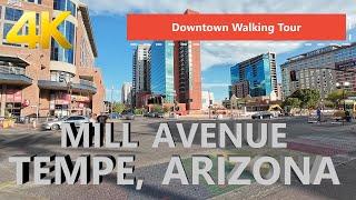 "Feels like Austin"  Downtown Tempe, AZ 4K Walking Tour