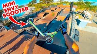 TESTING ENVY PRODIGY MINI SCOOTER ON MEGA RAMP