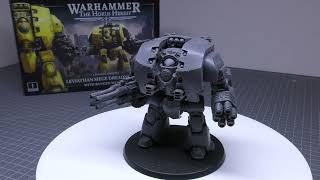 Leviathan Siege Dreadnought with ranged weapons - Review (HH)