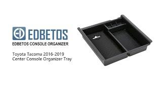 Toyota Tacoma (2016-2022) Center Console Organizer Tray by EDBETOS #Armrest Storage Box