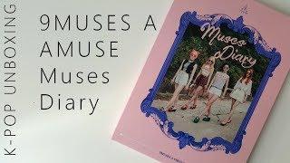 9Muses A (Amuse) Muses Diary (+ Photocard Reveal) | Unboxing