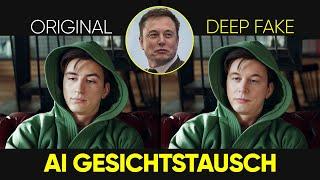 Gesicht in Videos KOSTENLOS austauschen (SwapFace AI)